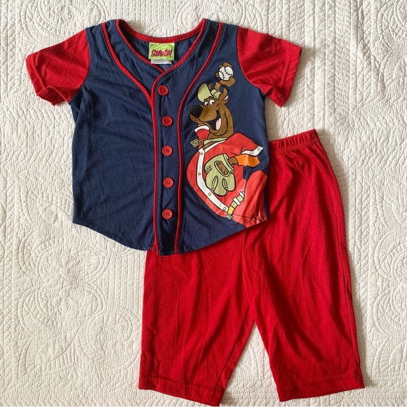 Vintage Scooby Doo Pajamas 24 Months - Picture 1 of 9
